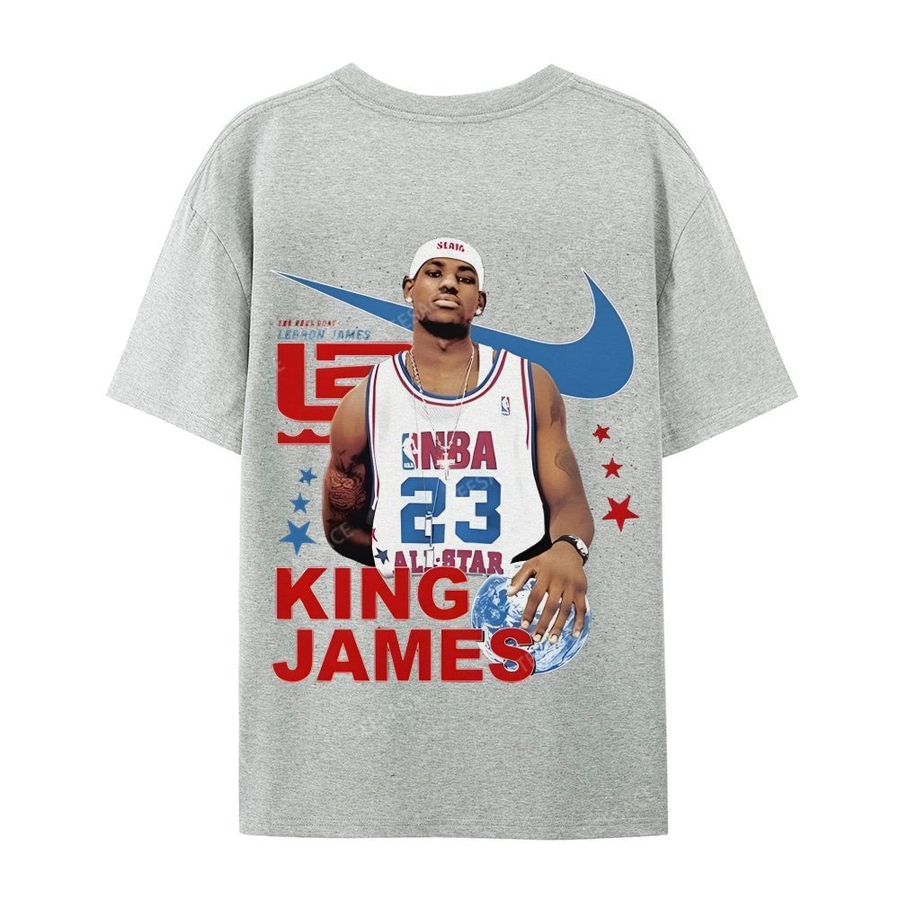 LEBRON JAMES Casual Short Sleeve T-Shirt 