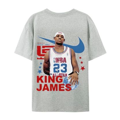LEBRON JAMES Casual Short Sleeve T-Shirt 