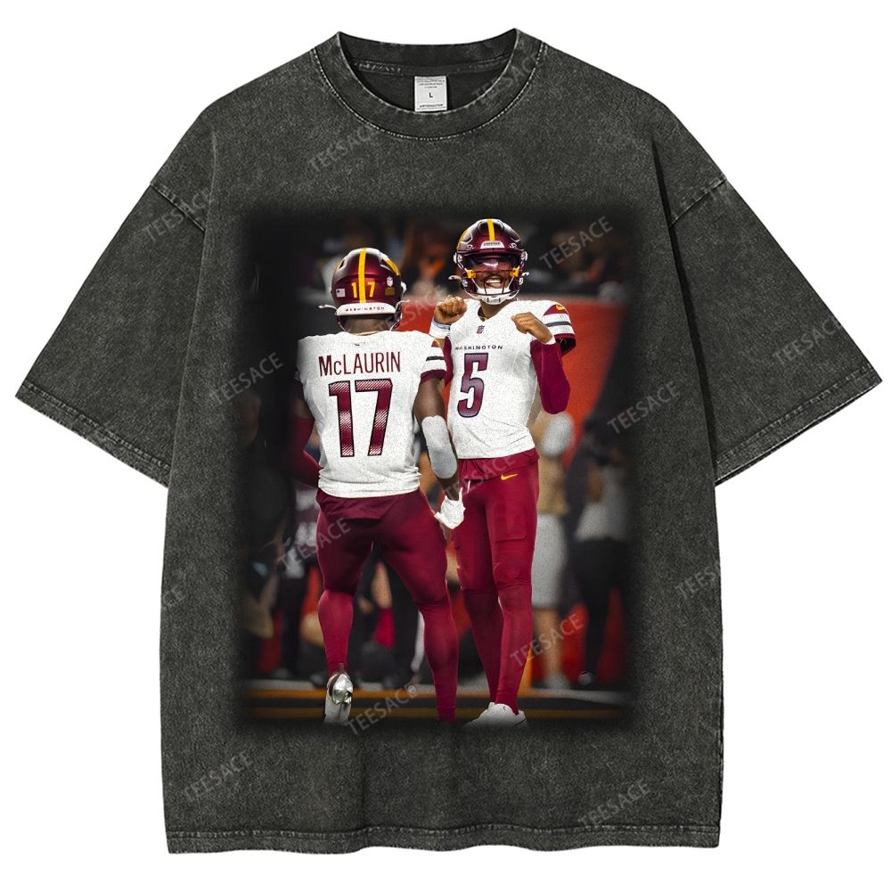 JAYDEN DANIELS Tee Unisex-Adult Oversized Washed Cotton T-Shirt 