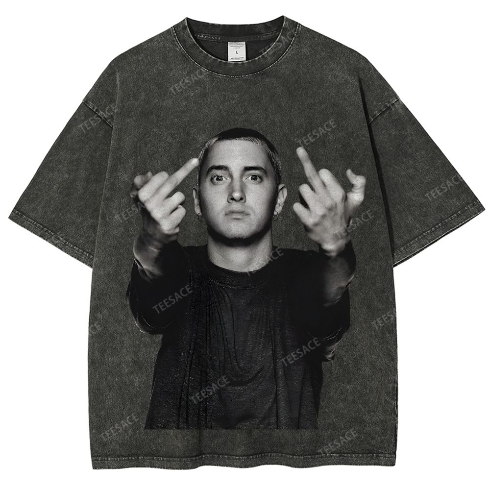 EMINEM YV Tee Unisex Fit Washed T-Shirt