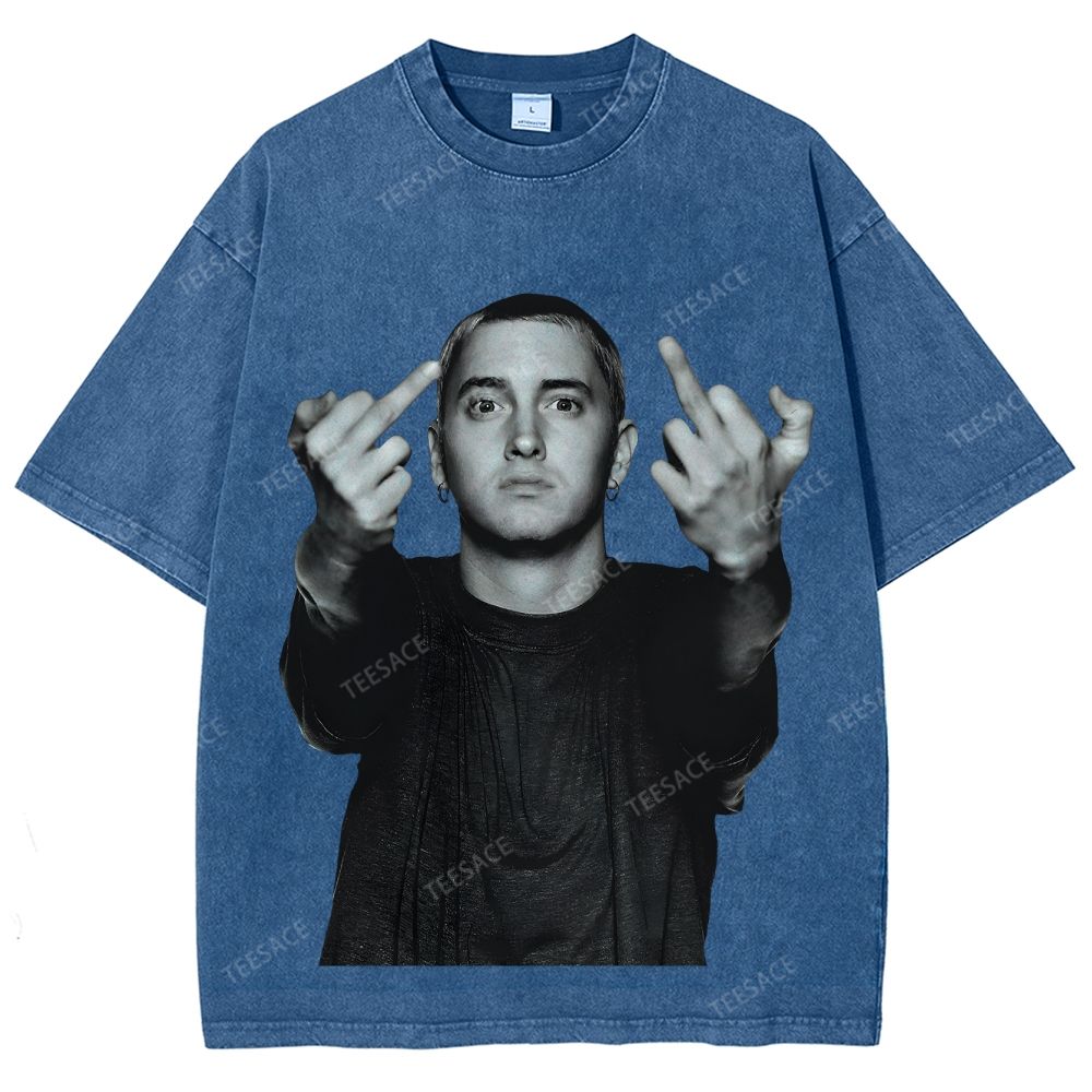 EMINEM YV Tee Unisex Fit Washed T-Shirt