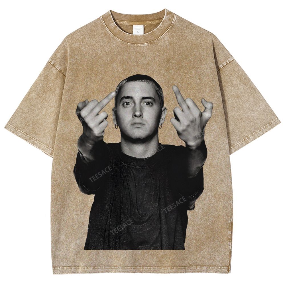 EMINEM YV Tee Unisex Fit Washed T-Shirt