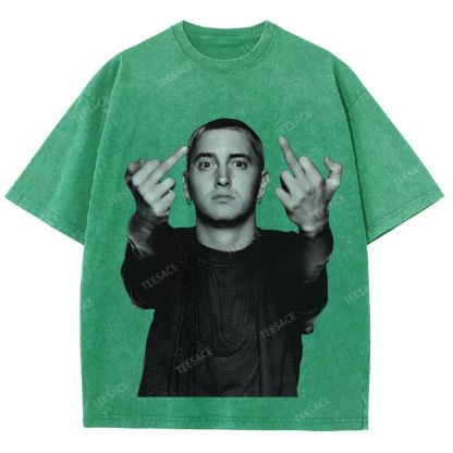 EMINEM YV Tee Unisex Fit Washed T-Shirt