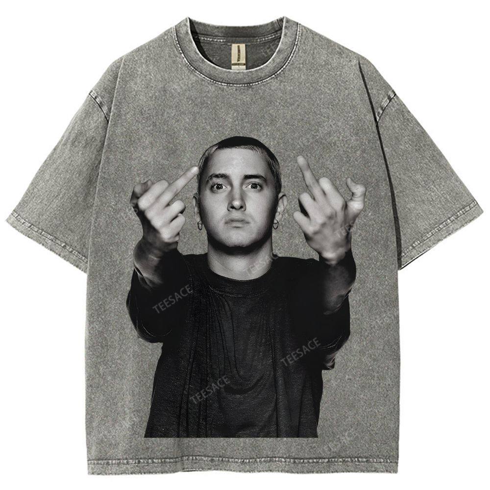EMINEM YV Tee Unisex Fit Washed T-Shirt