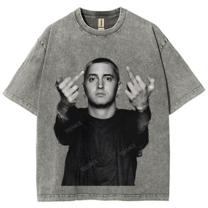 EMINEM YV Tee Unisex Fit Washed T-Shirt