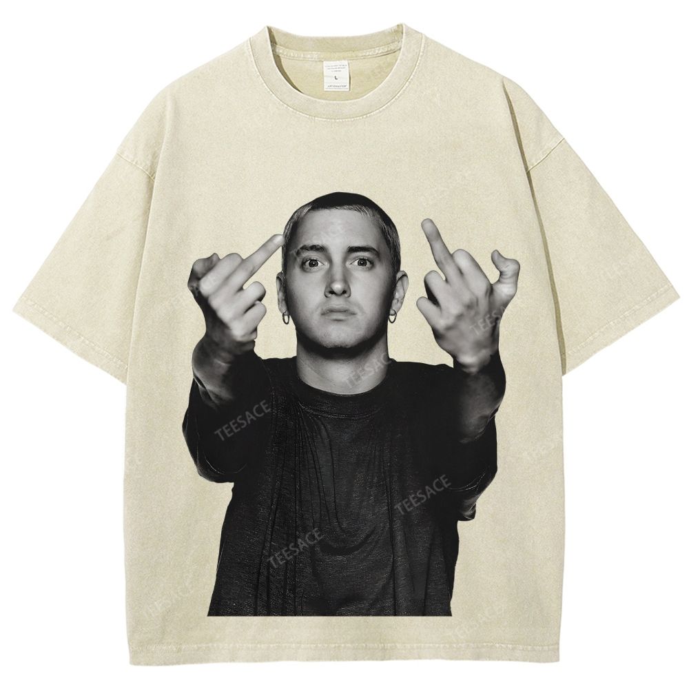 EMINEM YV Tee Unisex Fit Washed T-Shirt