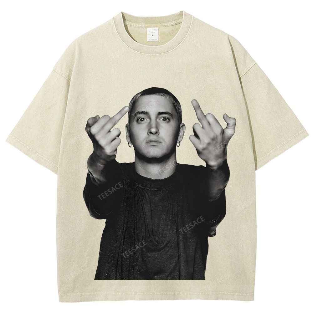 EMINEM YV Tee Unisex Fit Washed T-Shirt