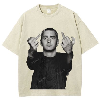 EMINEM YV Tee Unisex Fit Washed T-Shirt