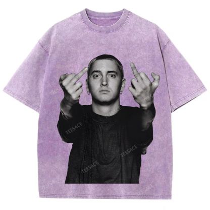EMINEM YV Tee Unisex Fit Washed T-Shirt