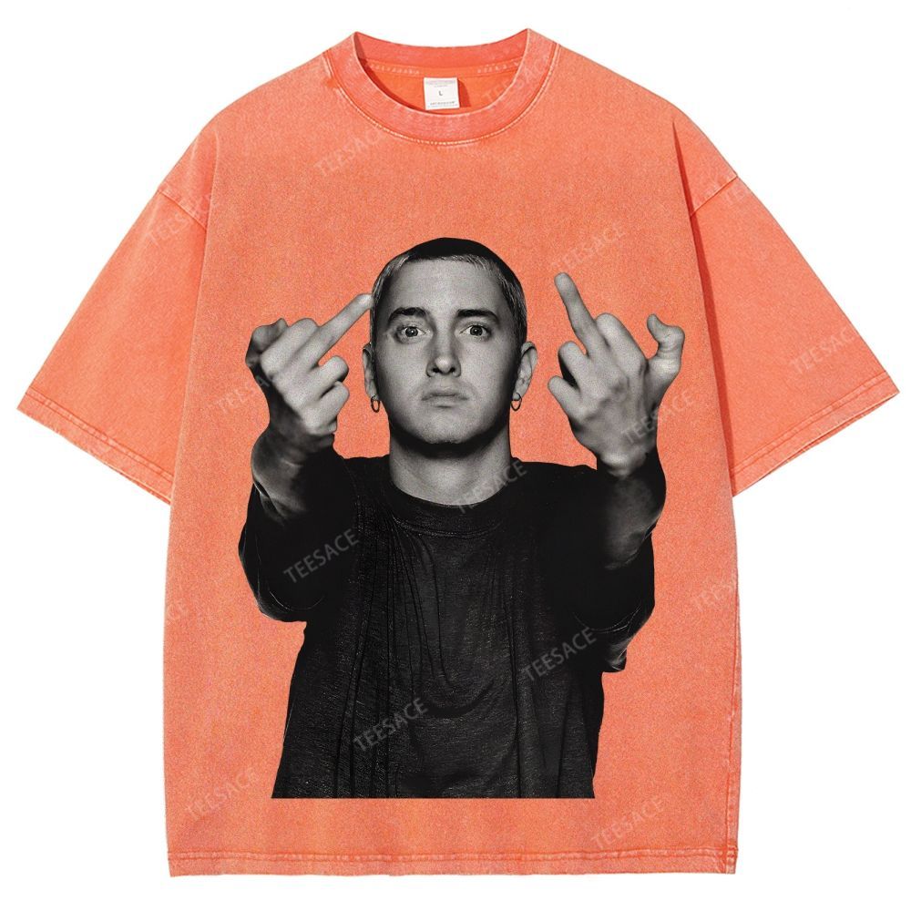 EMINEM YV Tee Unisex Fit Washed T-Shirt