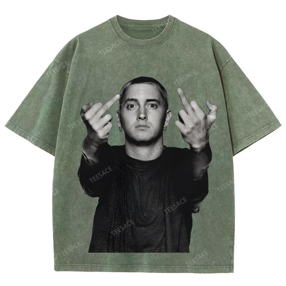 EMINEM YV Tee Unisex Fit Washed T-Shirt