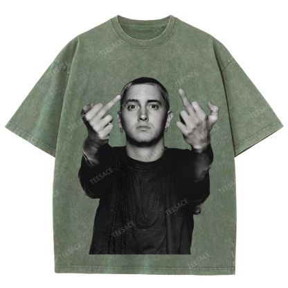 EMINEM YV Tee Unisex Fit Washed T-Shirt