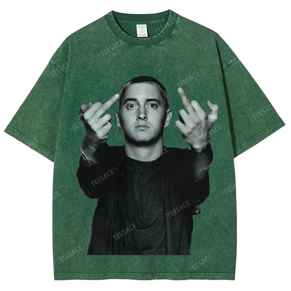 EMINEM YV Tee Unisex Fit Washed T-Shirt