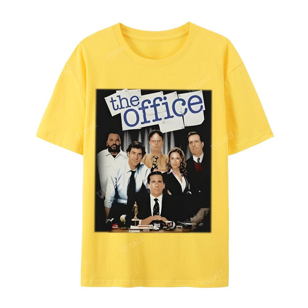 Unisex-Adult Ultra Cotton Washed T-Shirt Graphic  THE OFFICE TEE