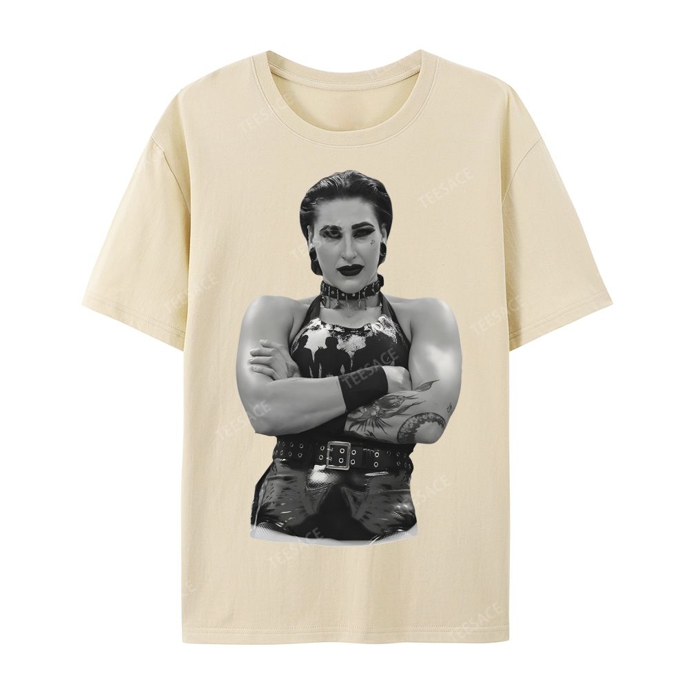 2024 RHEA RIPLEY Tee  Casual Short Sleeve T-Shirt  