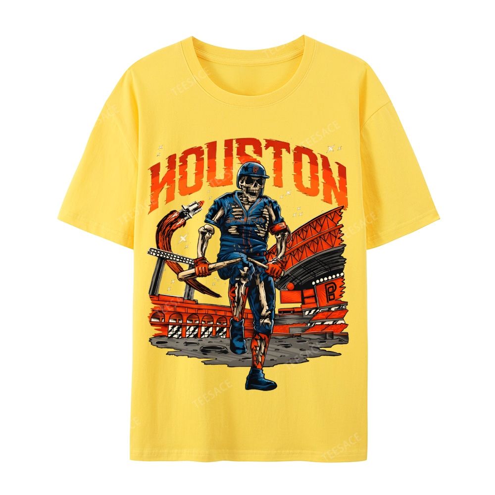 HOUSTON Casual Short Sleeve T-Shirt 2505002890