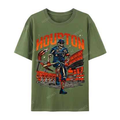 HOUSTON Casual Short Sleeve T-Shirt 2505002890