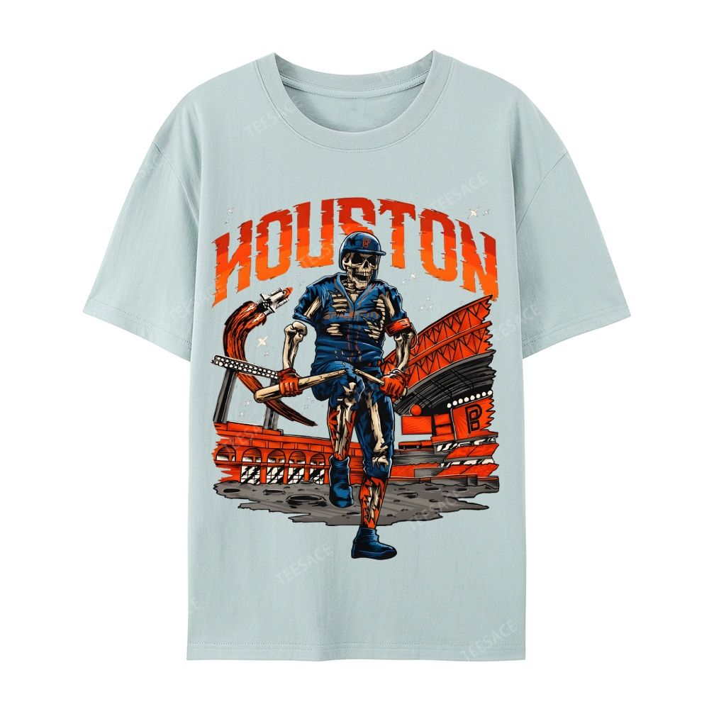 HOUSTON Casual Short Sleeve T-Shirt 2505002890