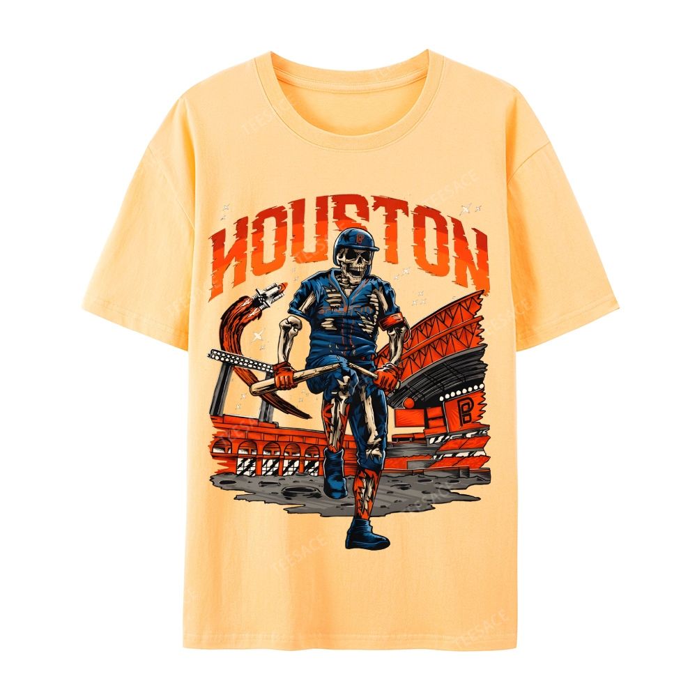 HOUSTON Casual Short Sleeve T-Shirt 2505002890