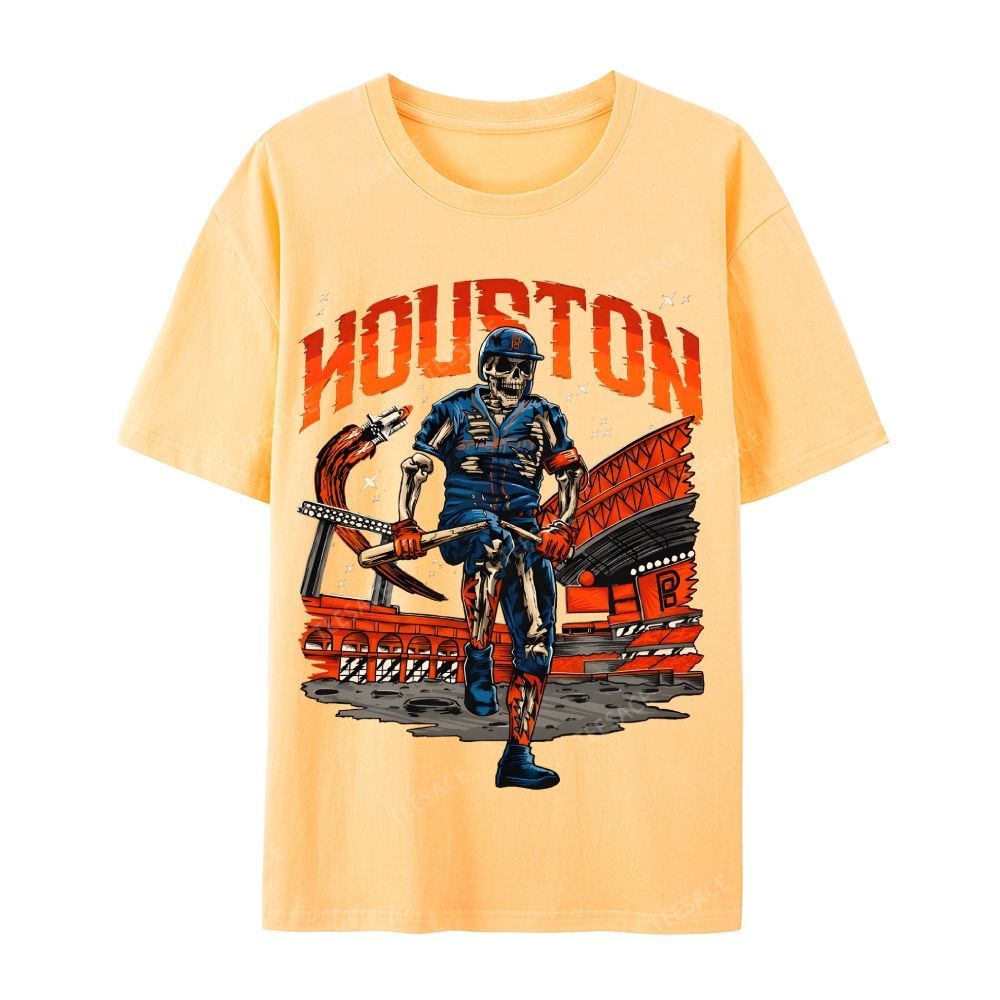 HOUSTON Casual Short Sleeve T-Shirt 2505002890