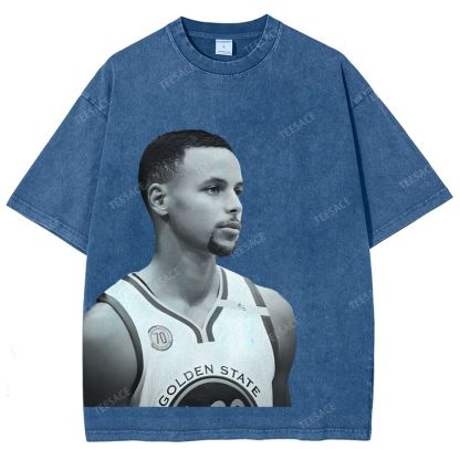 STEPHEN CURRY TEE Unisex Fit Washed T-Shirt 