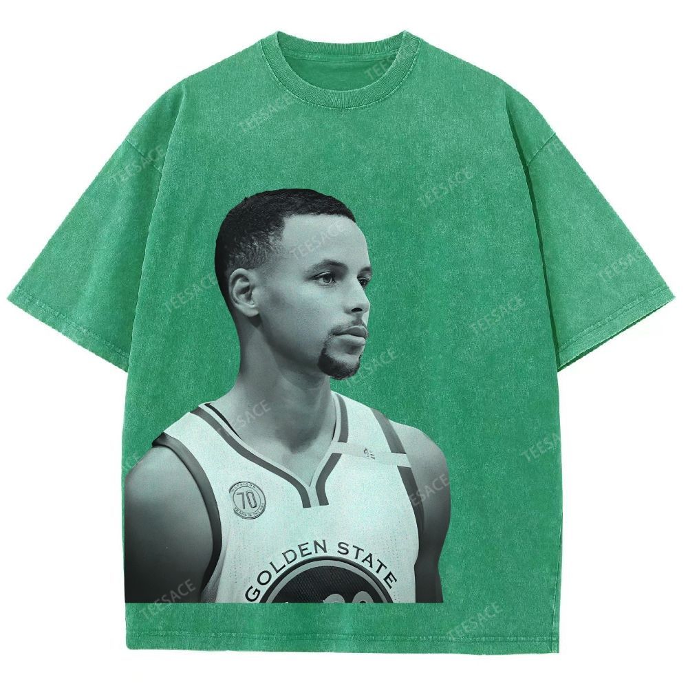 STEPHEN CURRY TEE Unisex Fit Washed T-Shirt 