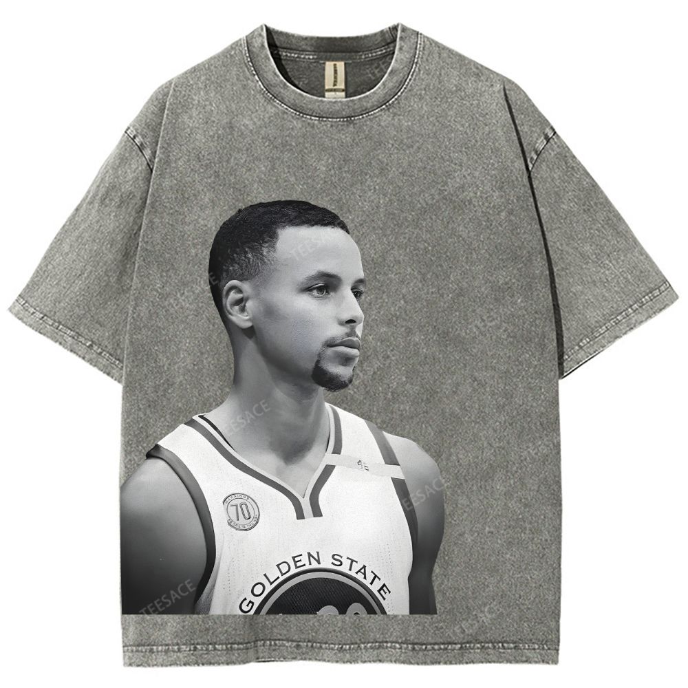 STEPHEN CURRY TEE Unisex Fit Washed T-Shirt 