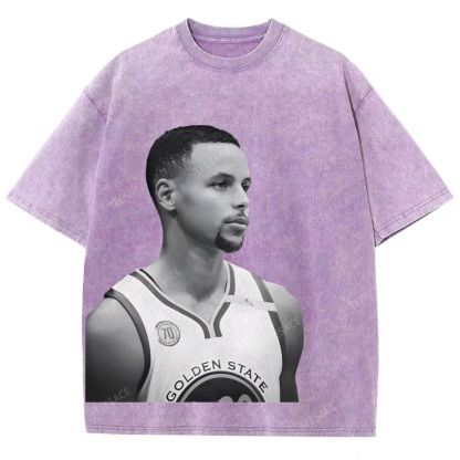 STEPHEN CURRY TEE Unisex Fit Washed T-Shirt 