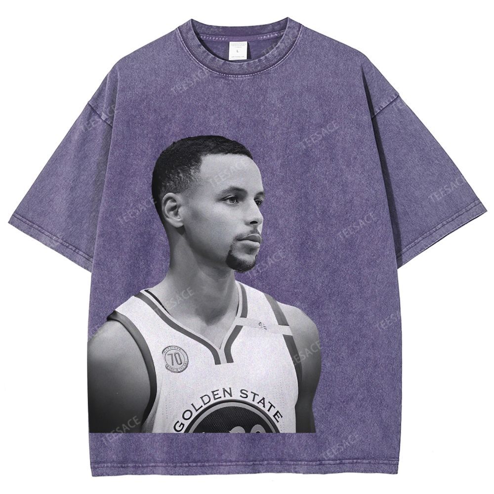 STEPHEN CURRY TEE Unisex Fit Washed T-Shirt 