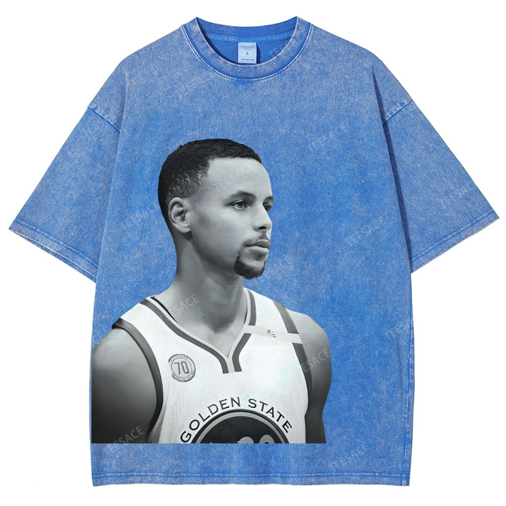 STEPHEN CURRY TEE Unisex Fit Washed T-Shirt 