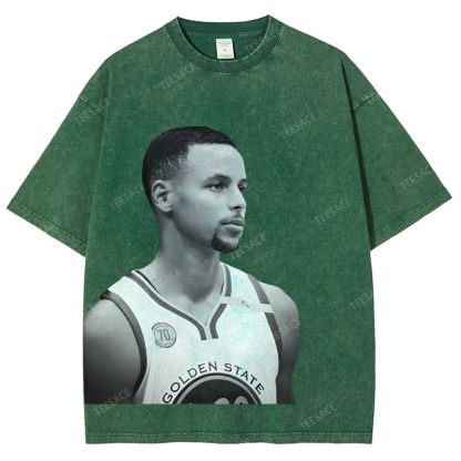 STEPHEN CURRY TEE Unisex Fit Washed T-Shirt 