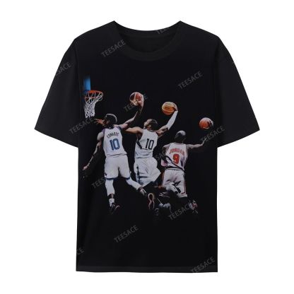 Casual Short Sleeve T-Shirt KOBE & JORDANS & EDWARDS