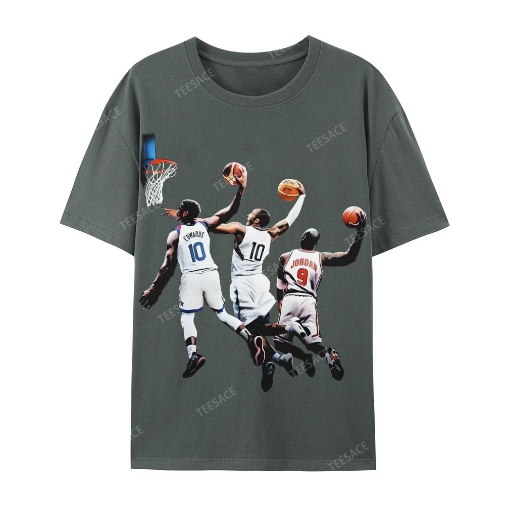 Casual Short Sleeve T-Shirt KOBE & JORDANS & EDWARDS