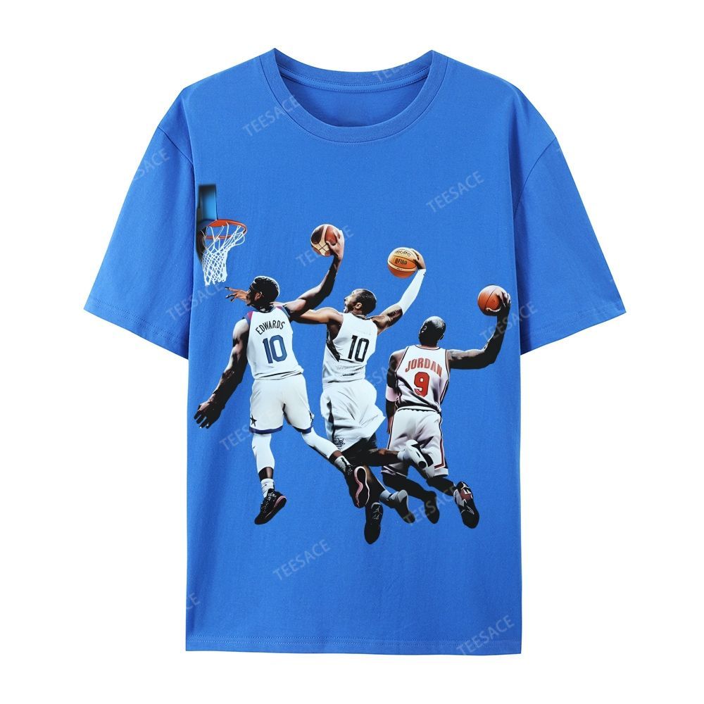 Casual Short Sleeve T-Shirt KOBE & JORDANS & EDWARDS