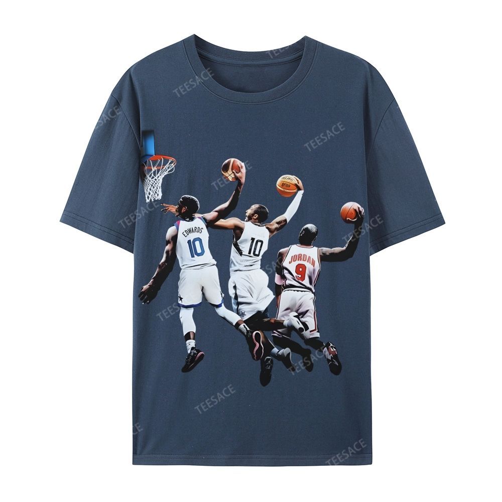 Casual Short Sleeve T-Shirt KOBE & JORDANS & EDWARDS