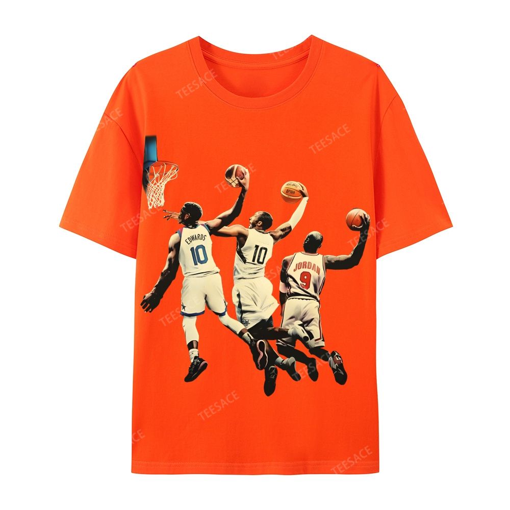 Casual Short Sleeve T-Shirt KOBE & JORDANS & EDWARDS