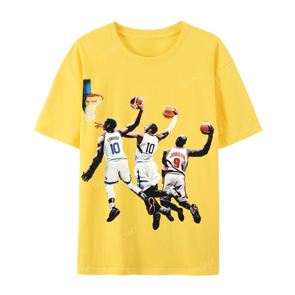 Casual Short Sleeve T-Shirt KOBE & JORDANS & EDWARDS
