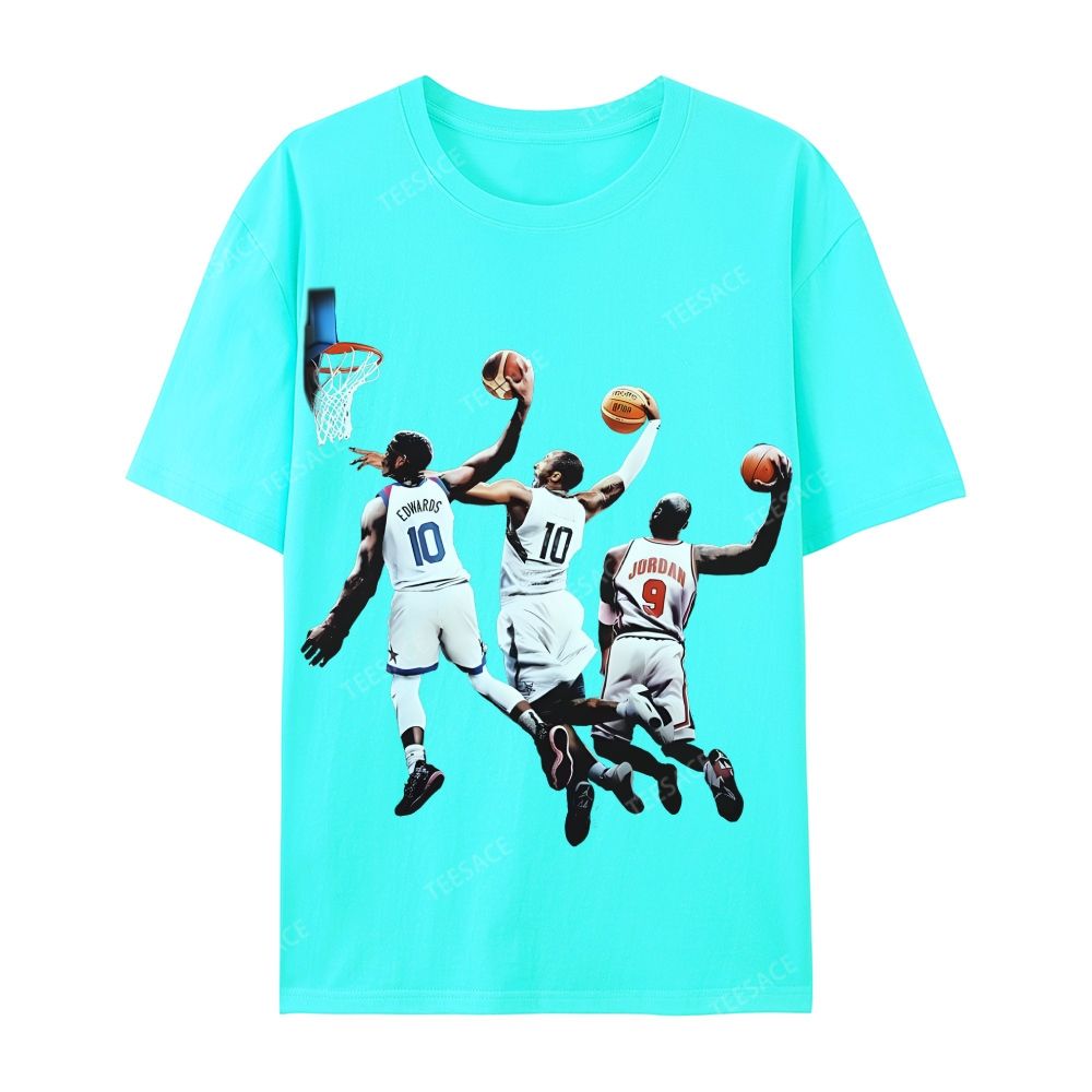 Casual Short Sleeve T-Shirt KOBE & JORDANS & EDWARDS