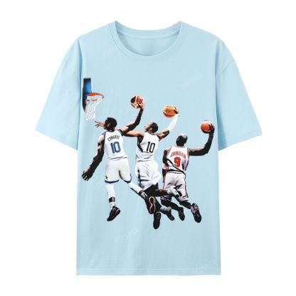 Casual Short Sleeve T-Shirt KOBE & JORDANS & EDWARDS