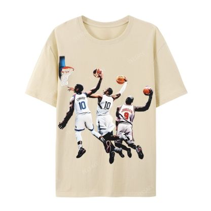 Casual Short Sleeve T-Shirt KOBE & JORDANS & EDWARDS