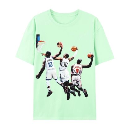 Casual Short Sleeve T-Shirt KOBE & JORDANS & EDWARDS