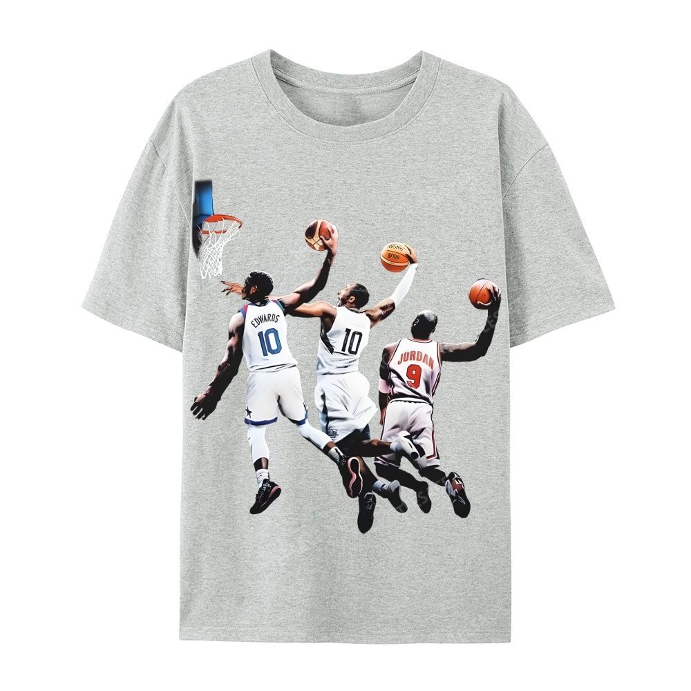 Casual Short Sleeve T-Shirt KOBE & JORDANS & EDWARDS