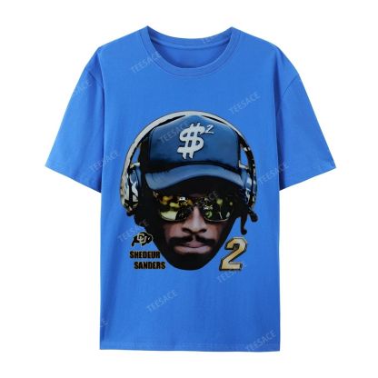 SHEDEUR SANDERS Casual Short Sleeve T-Shirt  