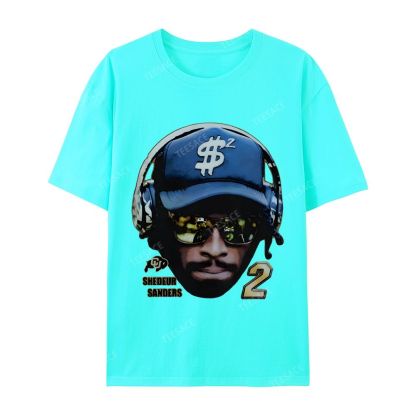 SHEDEUR SANDERS Casual Short Sleeve T-Shirt  