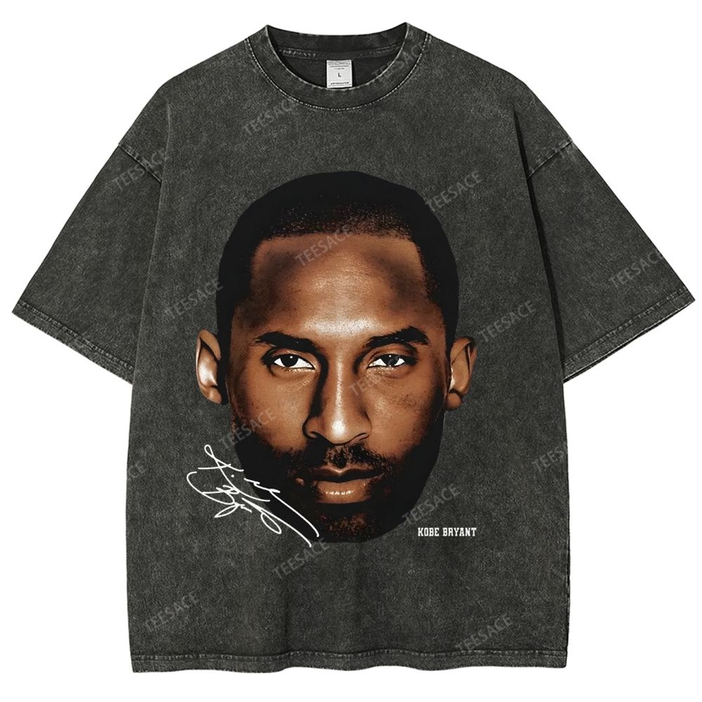 Unisex Fit Washed T-Shirt KOBE V1 TEE
