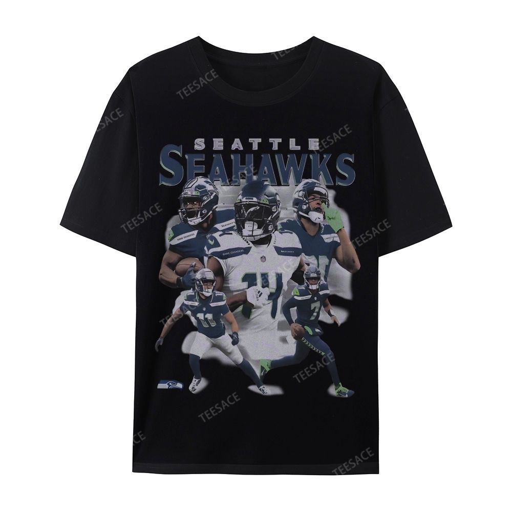 2024 SEAHAWKS Tee Casual Short Sleeve T-Shirt