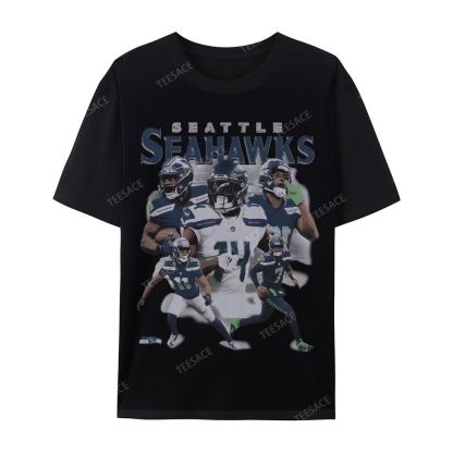 2024 SEAHAWKS Tee Casual Short Sleeve T-Shirt 