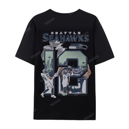 2024 SEAHAWKS Tee Casual Short Sleeve T-Shirt 