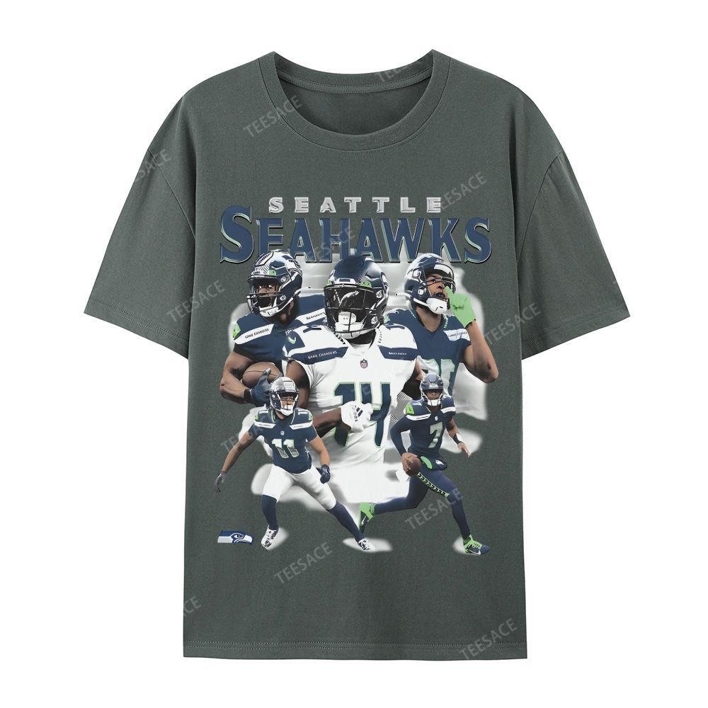 2024 SEAHAWKS Tee Casual Short Sleeve T-Shirt 
