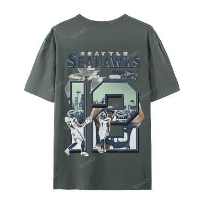 2024 SEAHAWKS Tee Casual Short Sleeve T-Shirt 